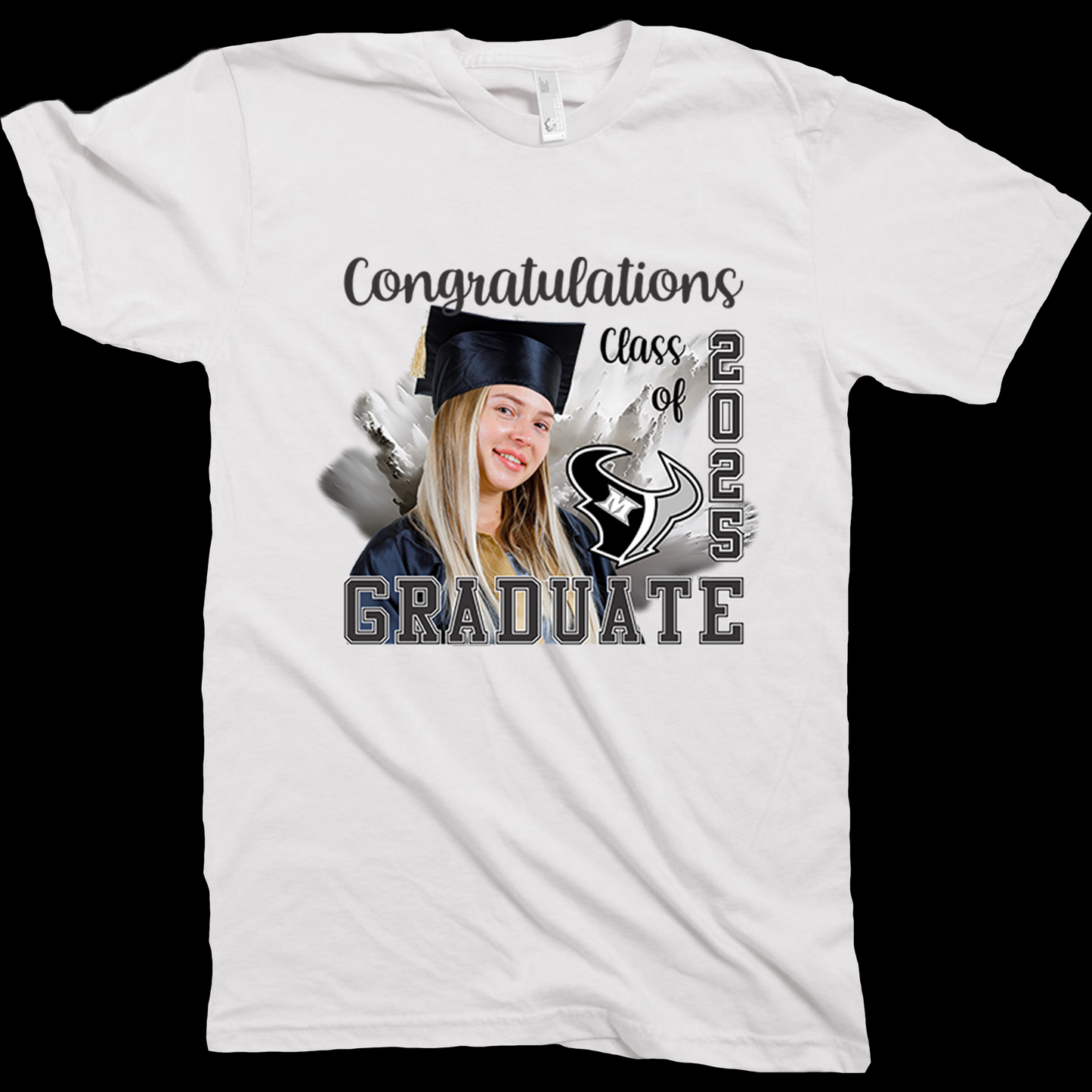 Class of 2025 Graduation Photo Shirt