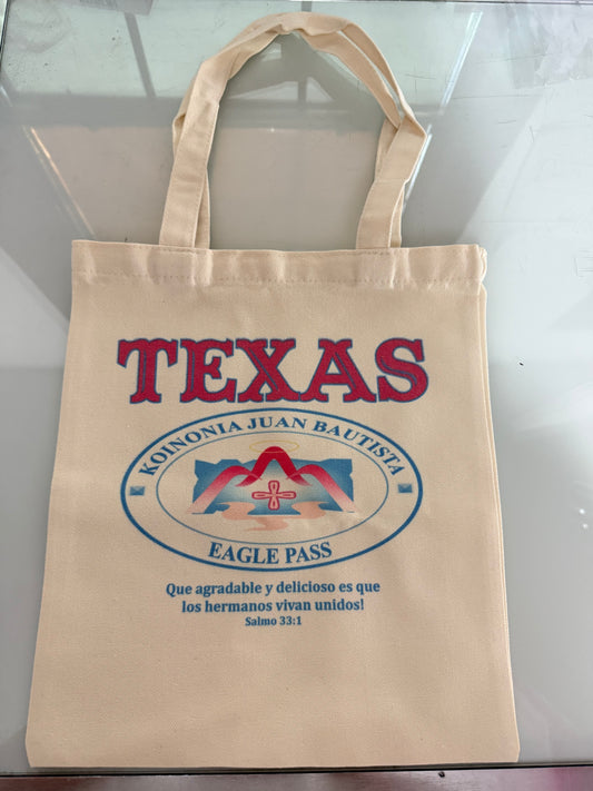 Koinonia Juan Bautista Texas Tote bag