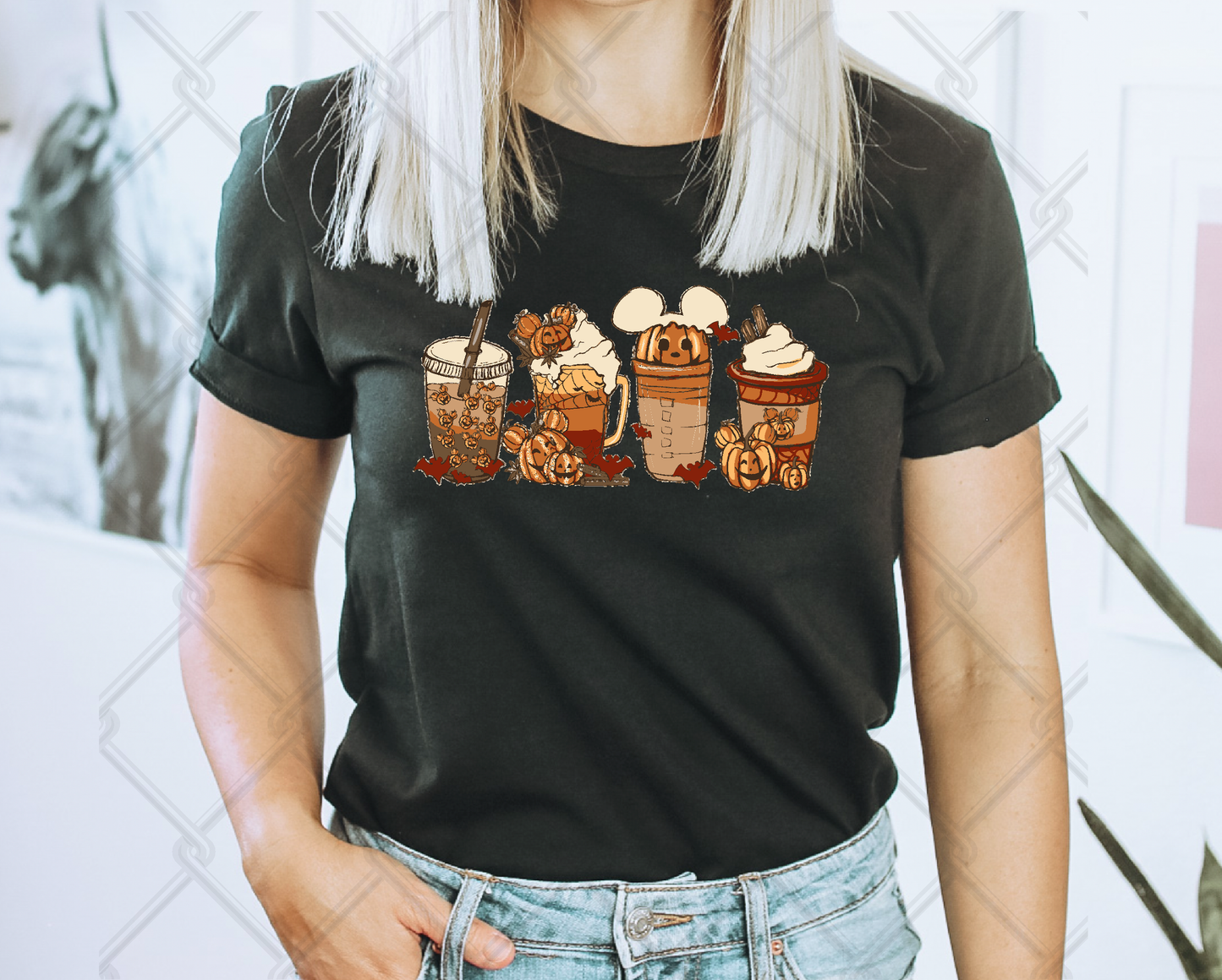 Fall Lattes. Fall T-shirt