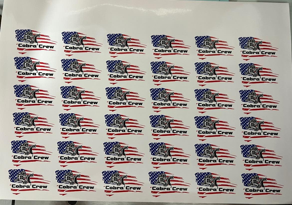 Custom Decals. Die cut Vinyl decals. Premium Vinyl Stickers. Die-cut Stickers. Package of 60