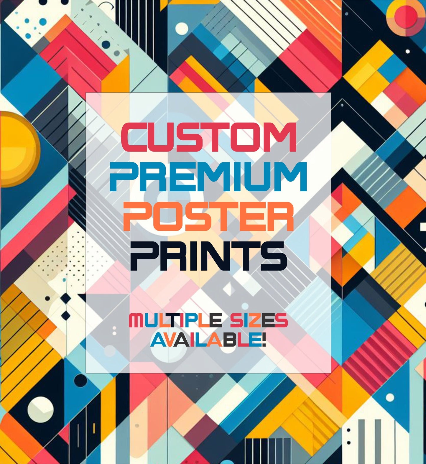 Custom Poster Printing - Personalized Art - Movie - Comic Book - Family - Wedding - Graphics - Wall Art- Any Photo, Jpeg, Png, Pdf, Eps, Cdr