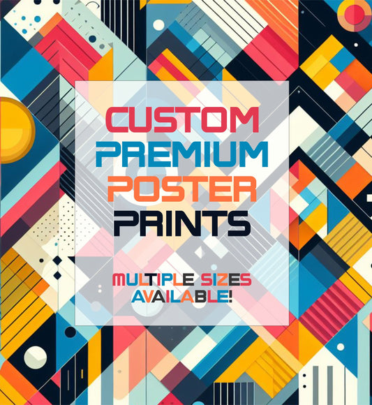 Custom Poster Printing - Personalized Art - Movie - Comic Book - Family - Wedding - Graphics - Wall Art- Any Photo, Jpeg, Png, Pdf, Eps, Cdr
