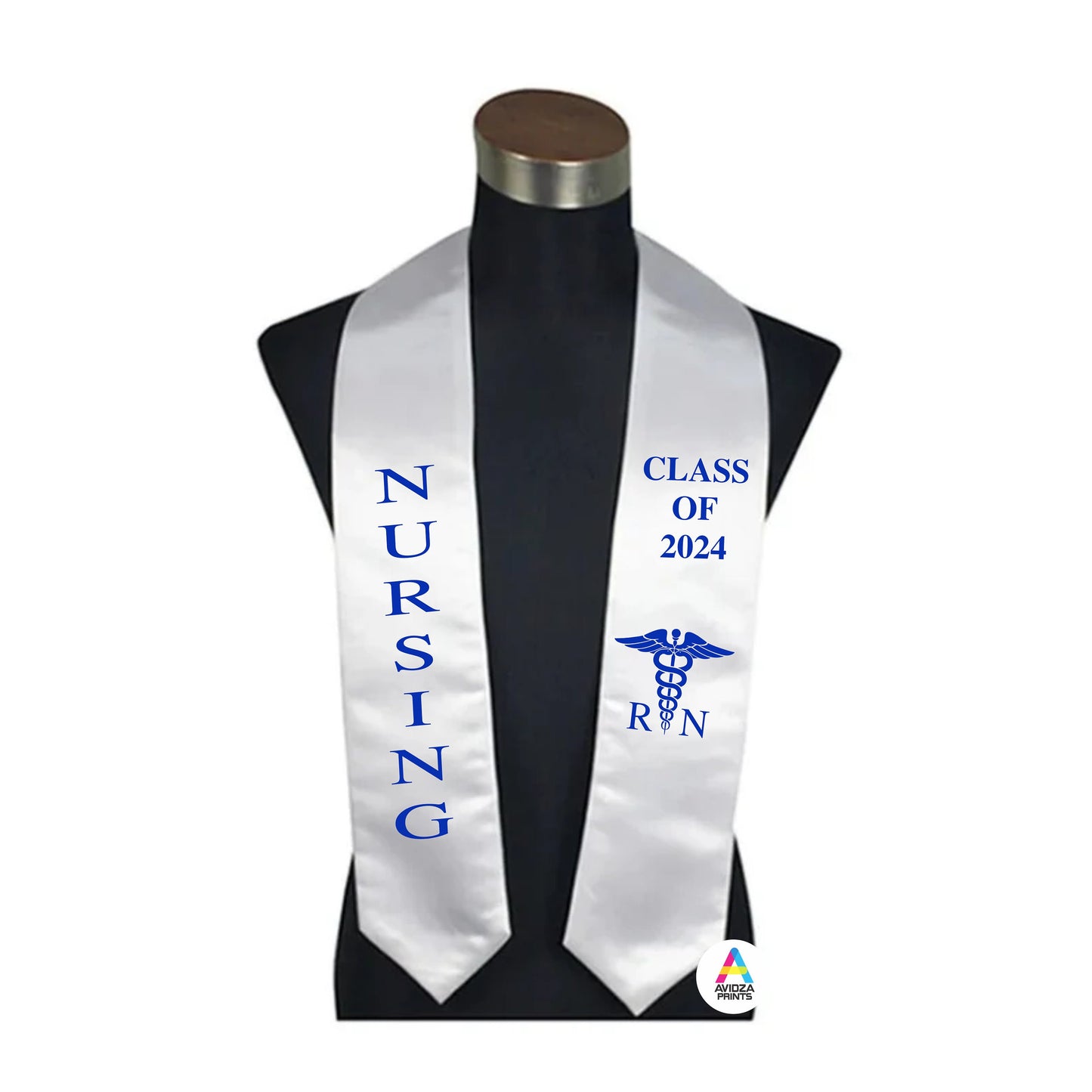 Nursing Stole. Custom Graduation Stole. Graduation Stole. Nursing Graduation Stole. Nursing sash.
