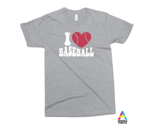 In love baseball shirt