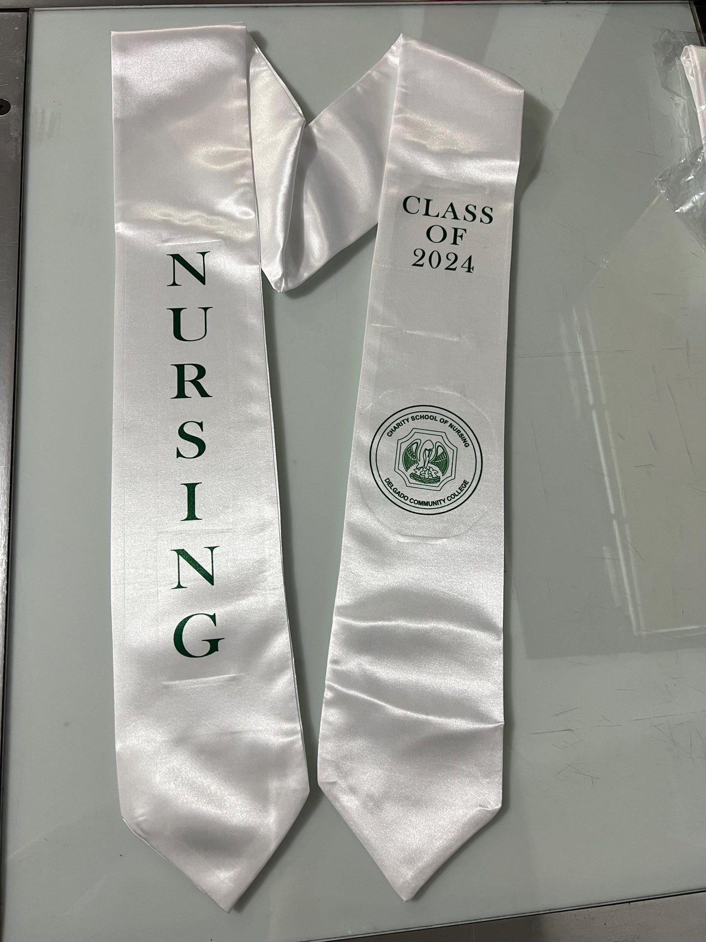 Custom Graduation Stole. Graduation Stole. Graduation sash.