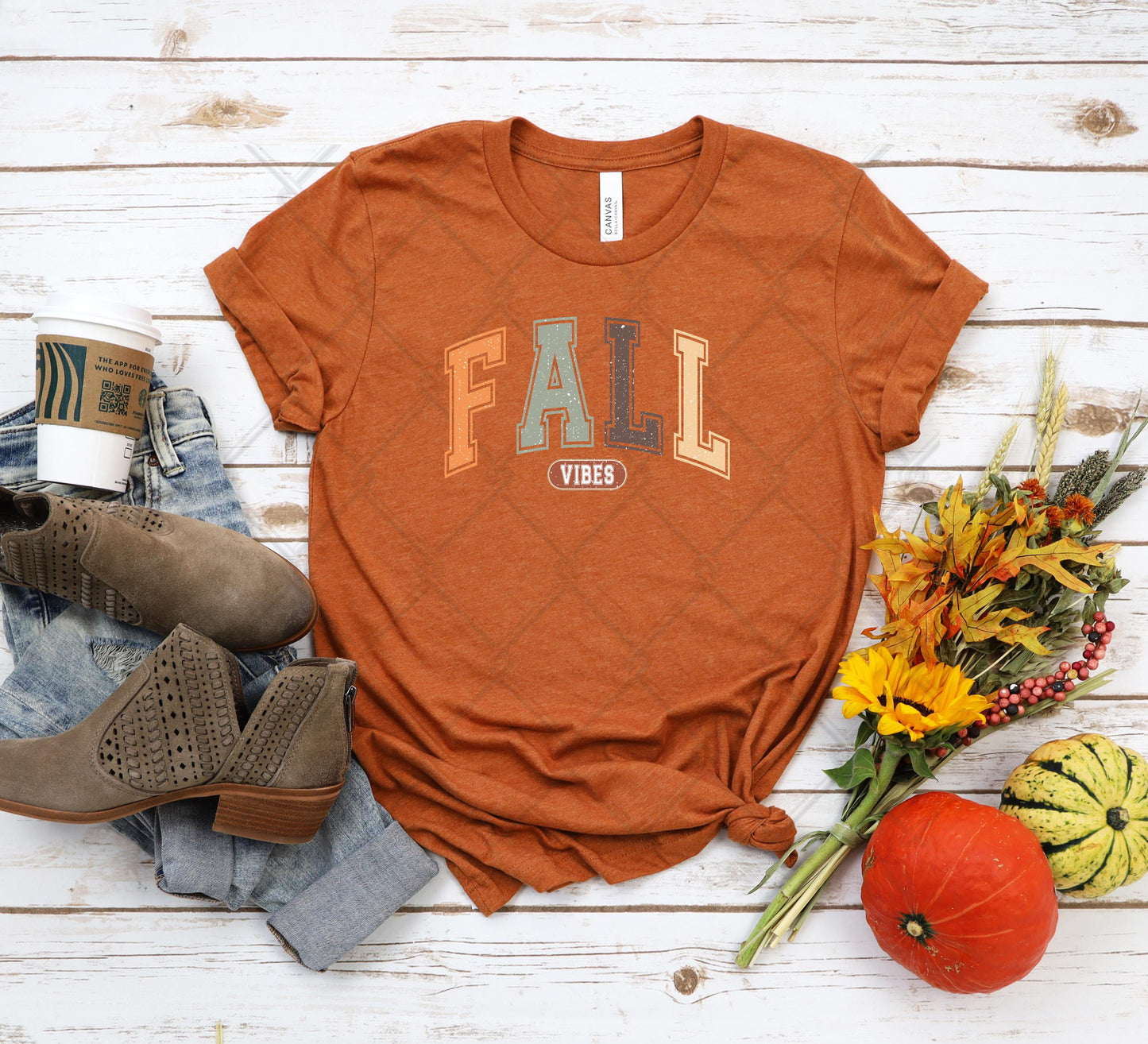 Fall vibes Athletic. Fall t-shirt