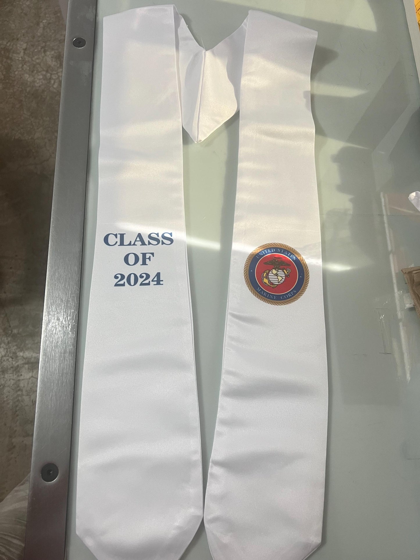 Custom Graduation Stole. Highschool Graduation Stole. Graduation sash.