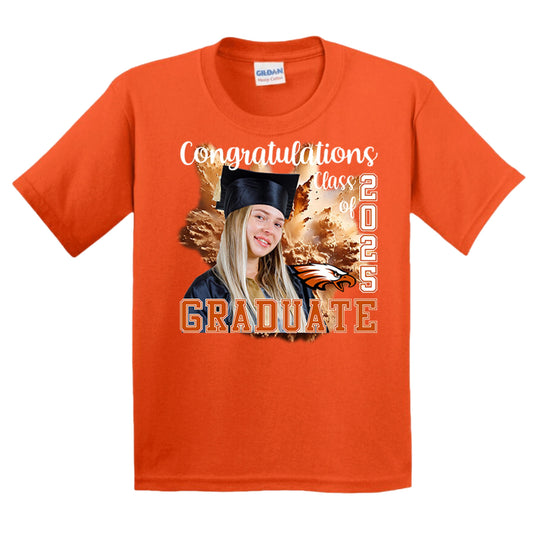 Graduation shirt. Class of 2025 family graduation photo t-shirt.