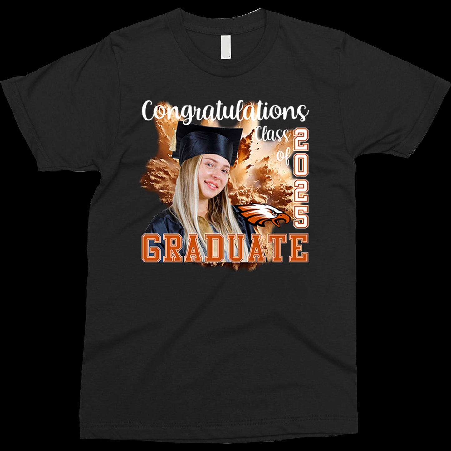 Graduation shirt. Class of 2025 family graduation photo t-shirt.