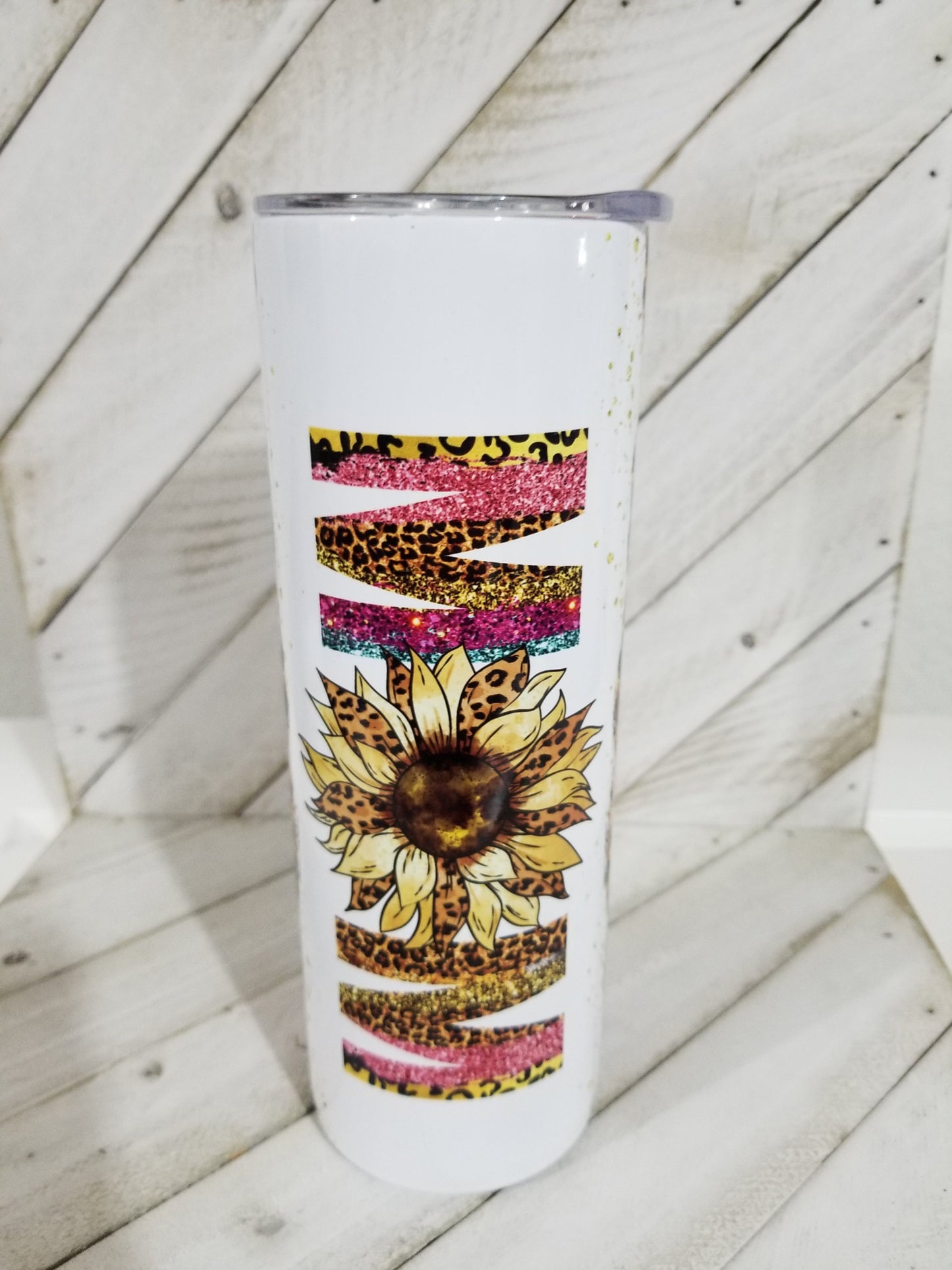 Mom sunflower tumbler