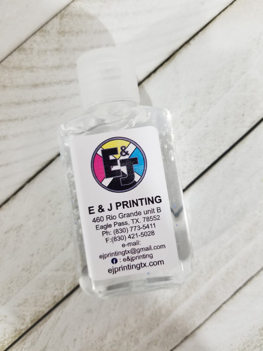 Vinyl Stickers for Hand Sanitizer