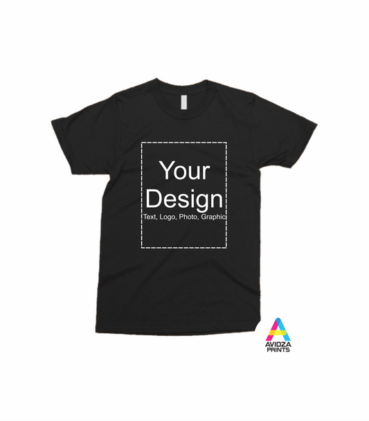 Printed T-shirt with Graphic, Photo, Logo or Text