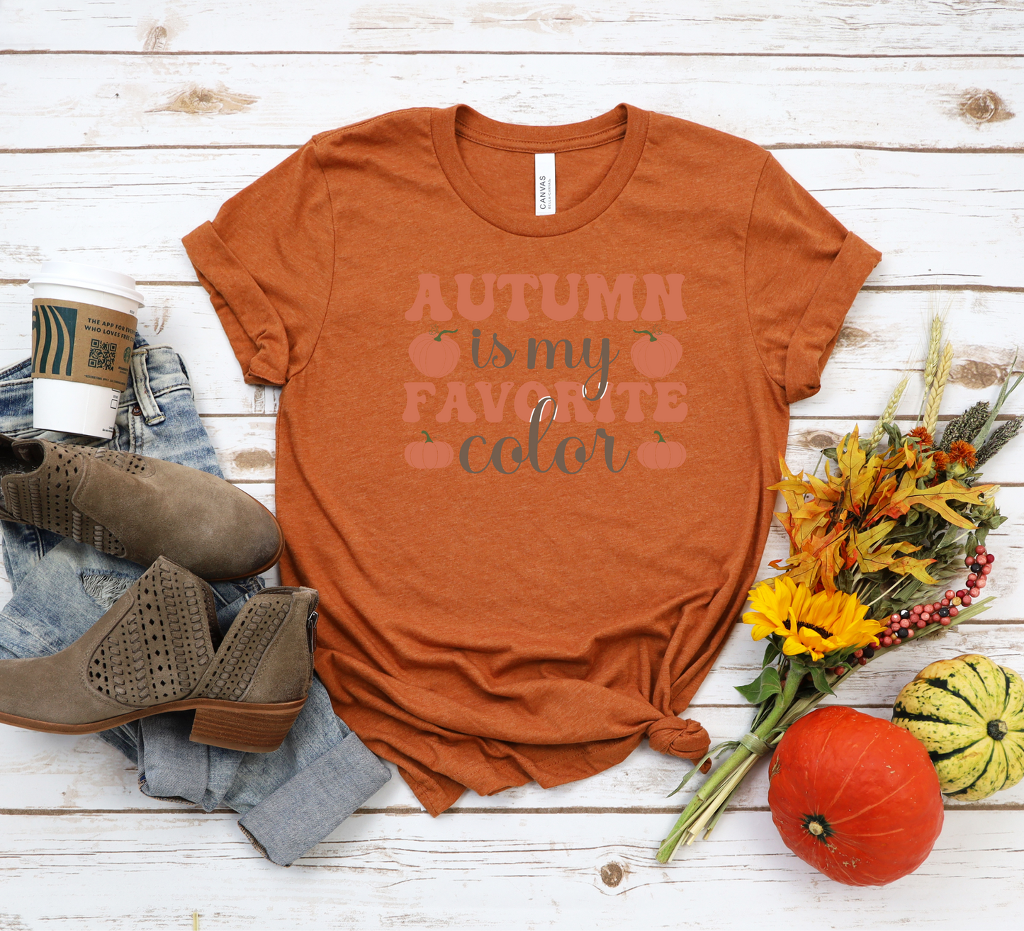 Autumn is my favorite color. Fall T-shirt