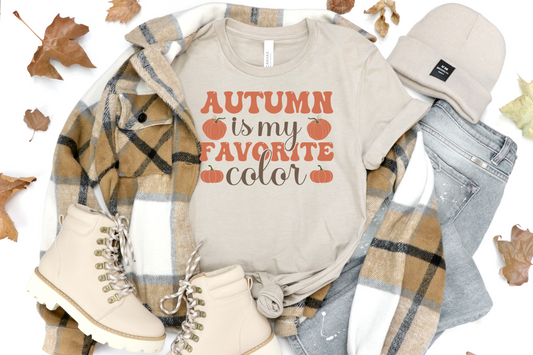 Autumn is my favorite color. Fall T-shirt