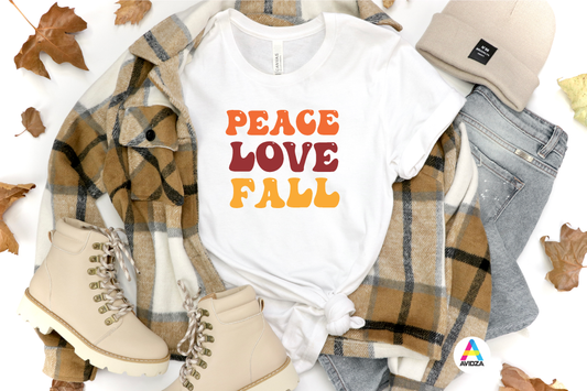 Peace Love Fall T-shirt