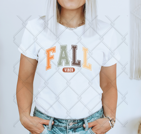 Fall vibes Athletic. Fall T-shirt