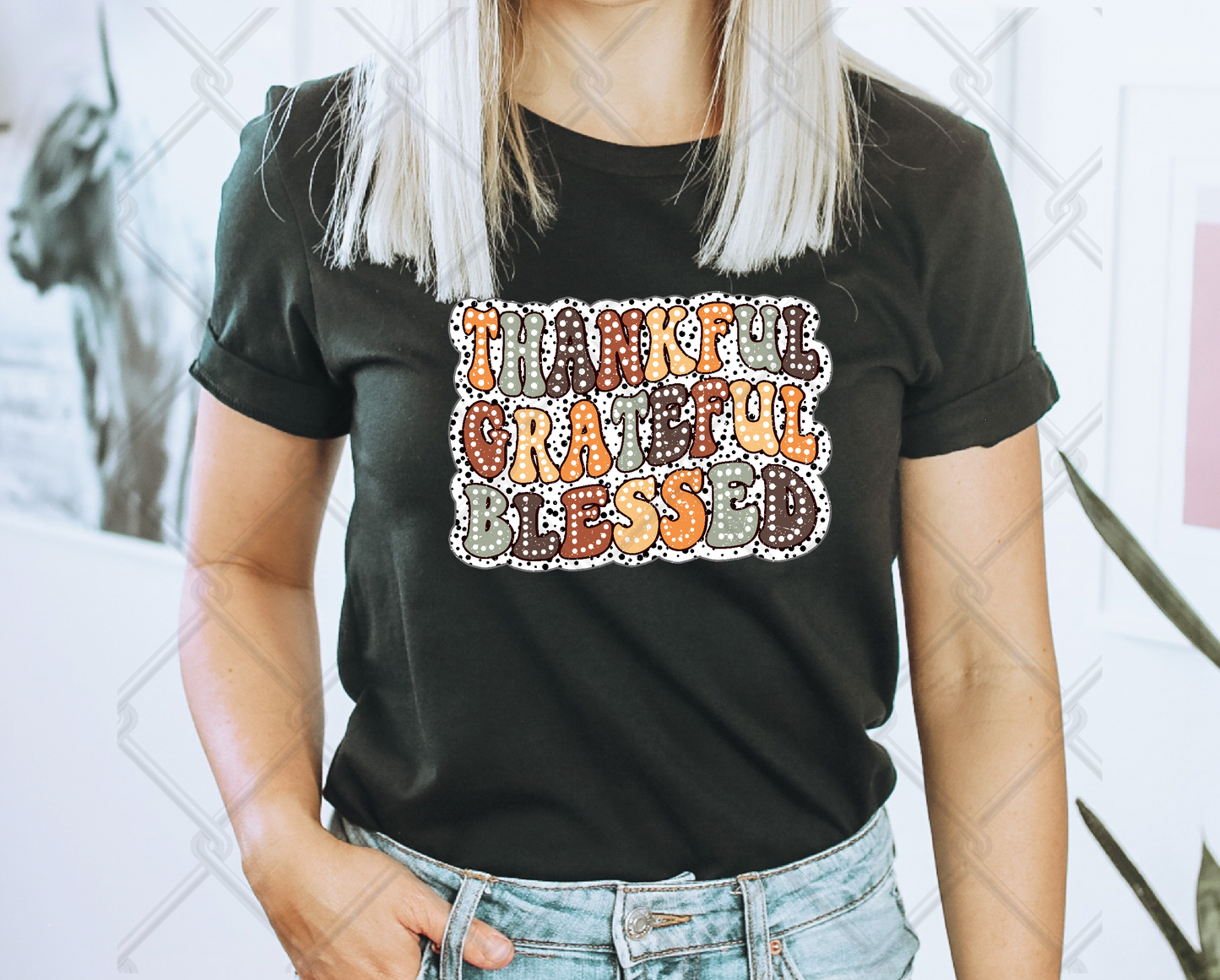 Thankful Grateful Blessed T-shirt