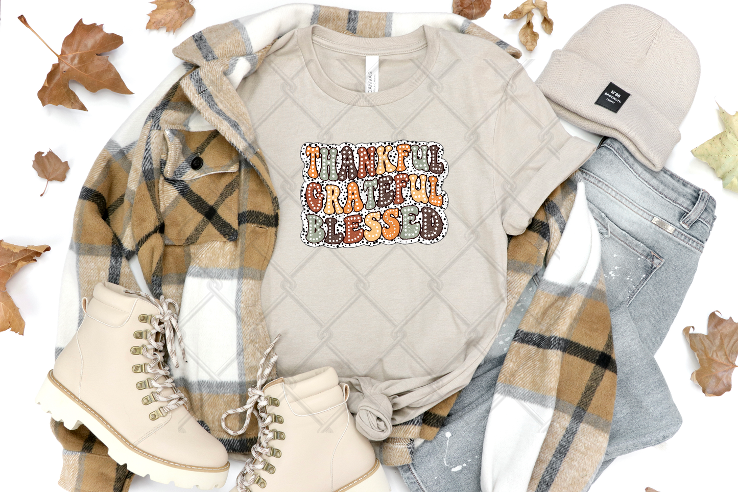 Thankful Grateful Blessed T-shirt