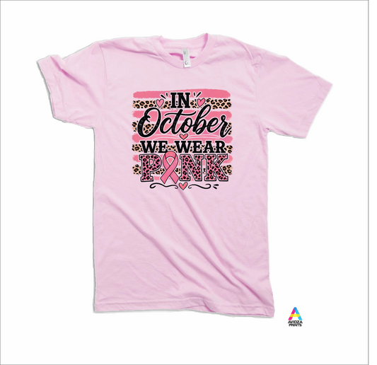 In October we wear Pink