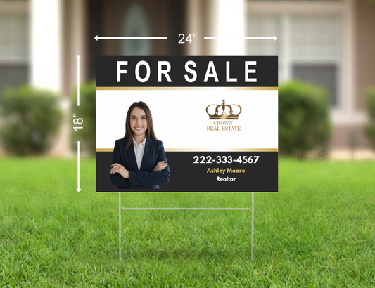 Real estate For sale yard Signs