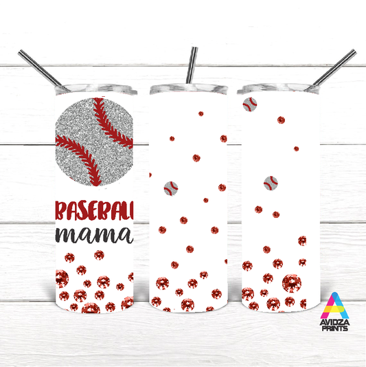 Baseball Mama Tumbler