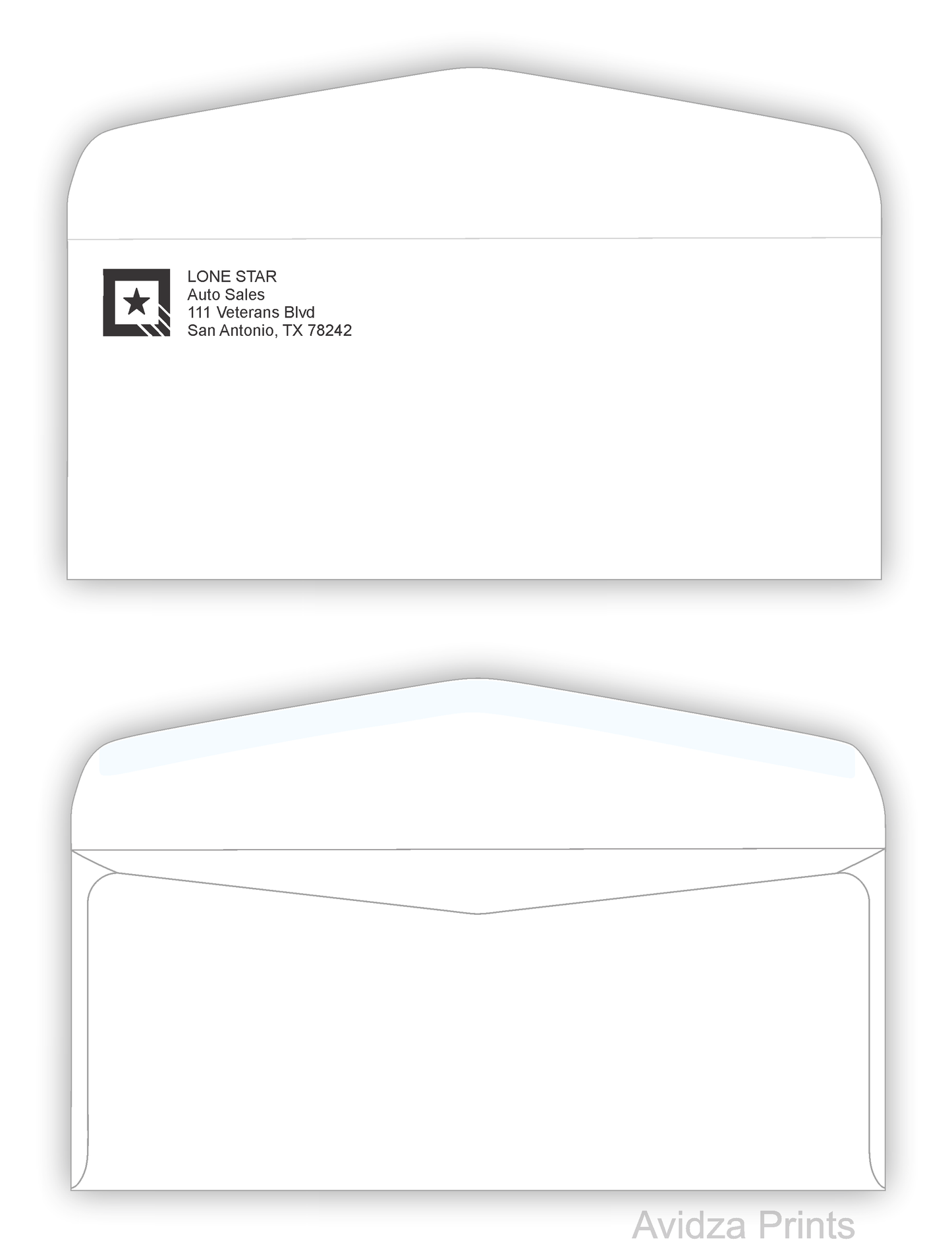 Custom Envelopes No.10