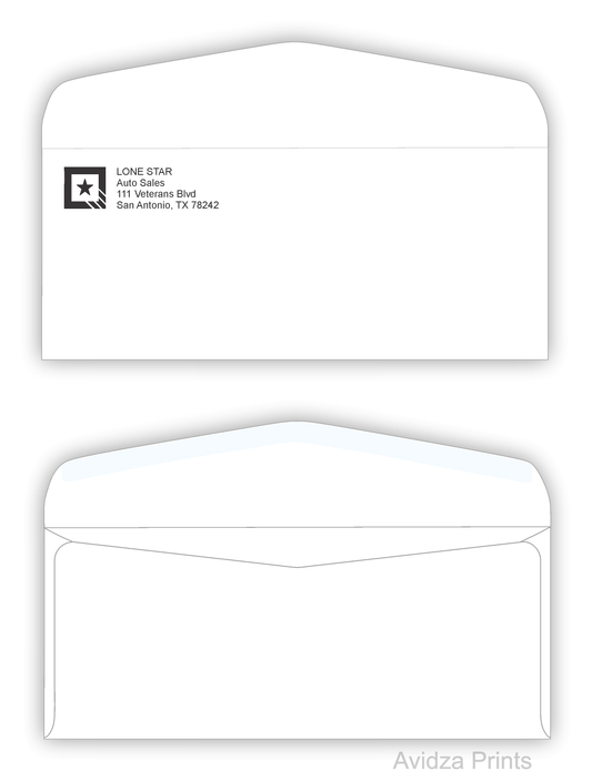 Custom Envelopes No.10
