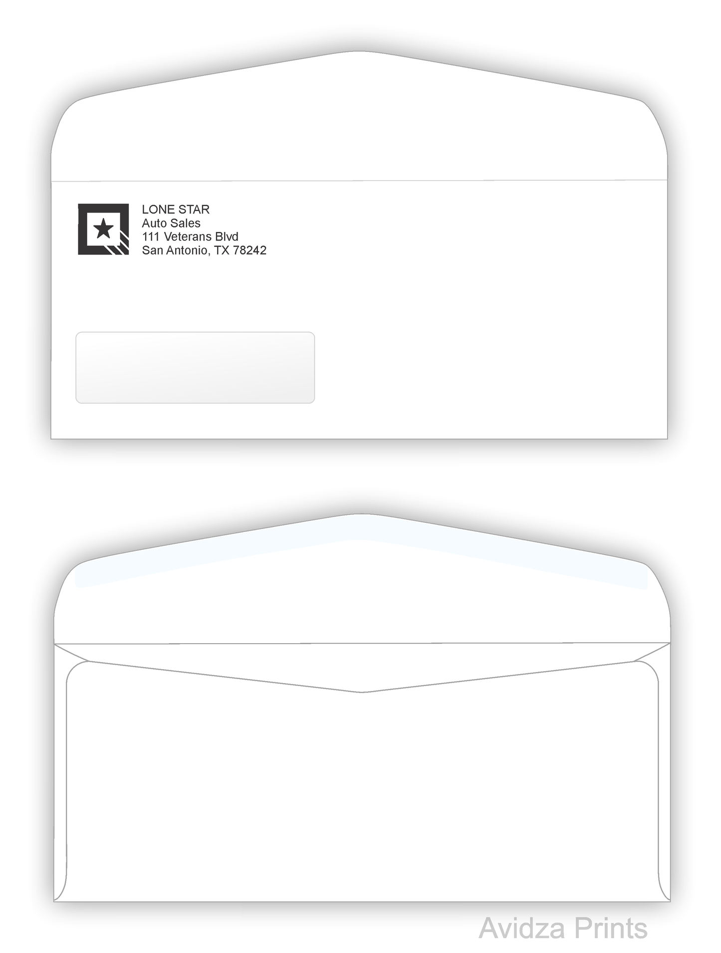 Custom Envelopes No.10