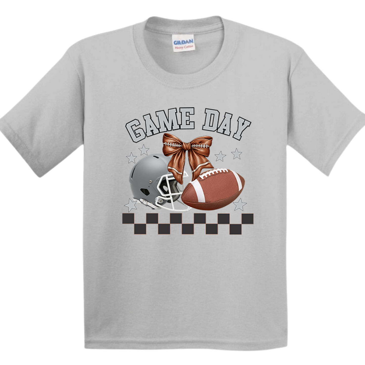 Football Game day Retro shirt Gray Helmet