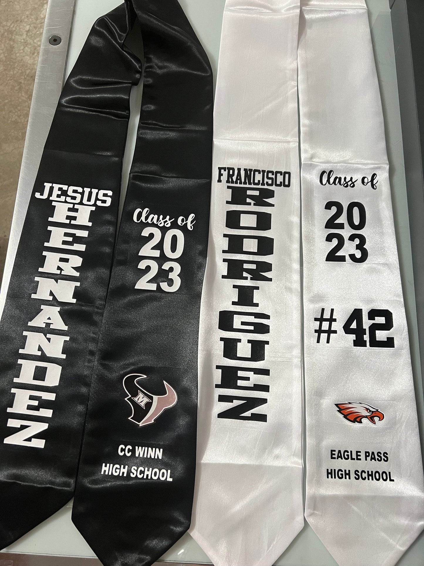 Custom Graduation Stole. Graduation Stole