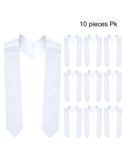 Sublimation Graduation Stole. Satin Graduation Stole. Sublimation Stole Blank.10 pk