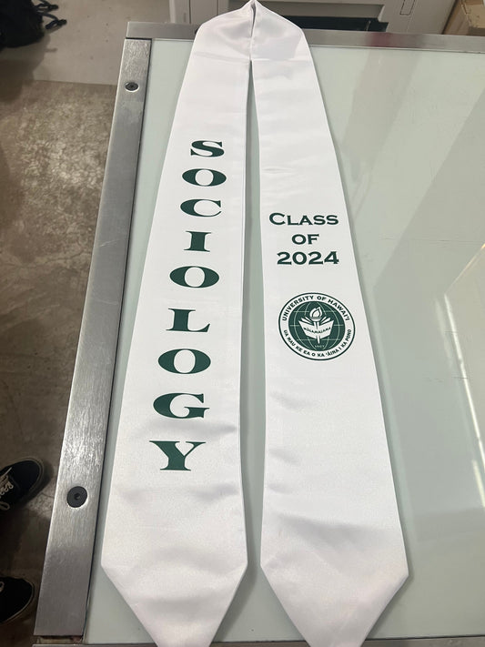 Personalized Graduation Stole. Graduation Stole. Graduation sash.