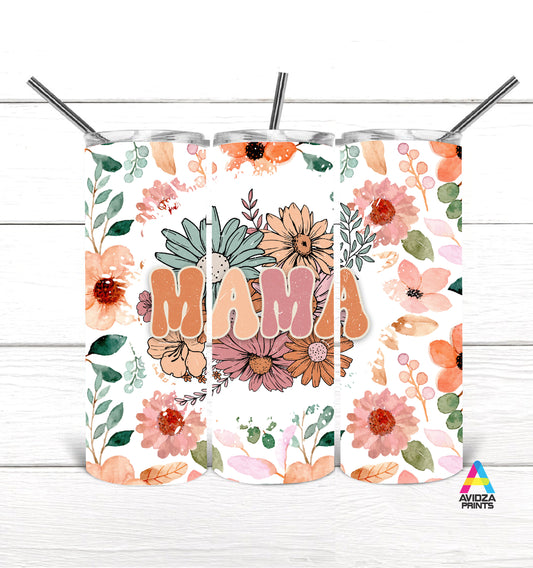 Mom Retro Mama tumbler