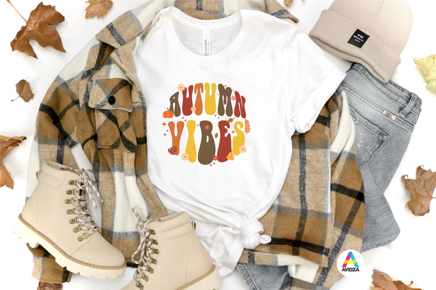Autumn vibes T-shirt.  Fall t-shirt