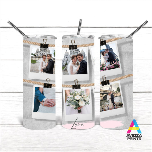 Add Your Own Photos Tumbler. Love Tumbler. Valentines Tumbler. Photos Tumbler