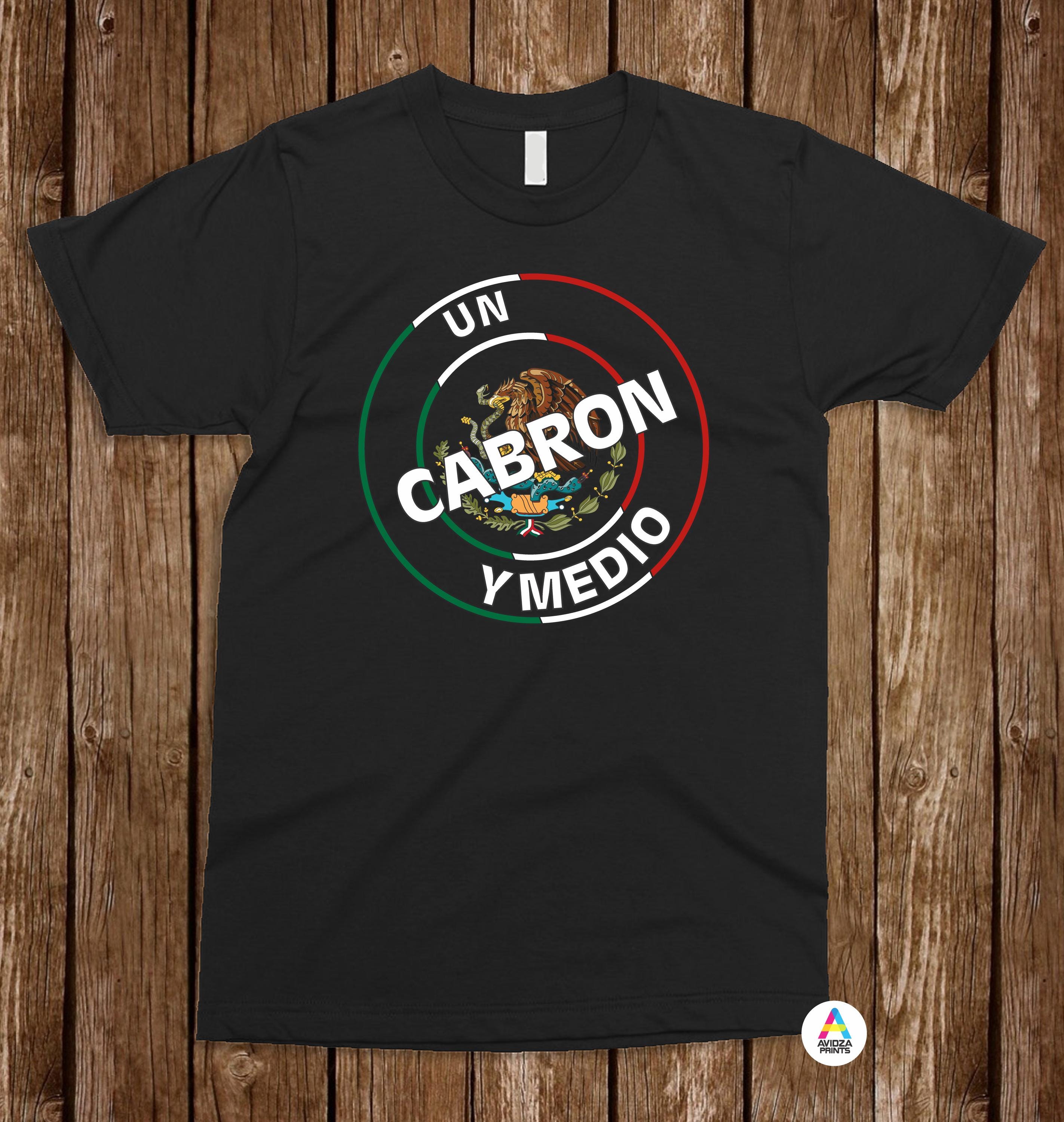 Un cabron y medio png digital file – Avidza Prints